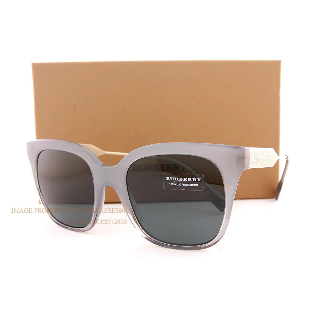 Burberry Sunglasses BE 4328 391087 Evelyn Grey/grey For Women