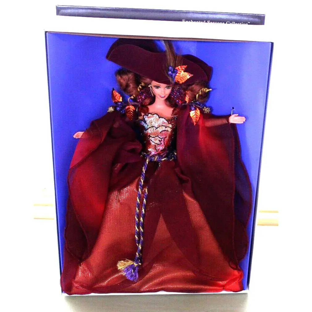 Barbie Autumn Glory Enchanted Season Collection Doll 1995 Mattel 15204 Nrfb