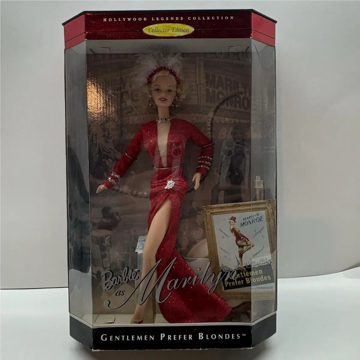 Barbie as Marilyn Monroe Gentlemen Prefer Blondes 1997 Mattel 17452