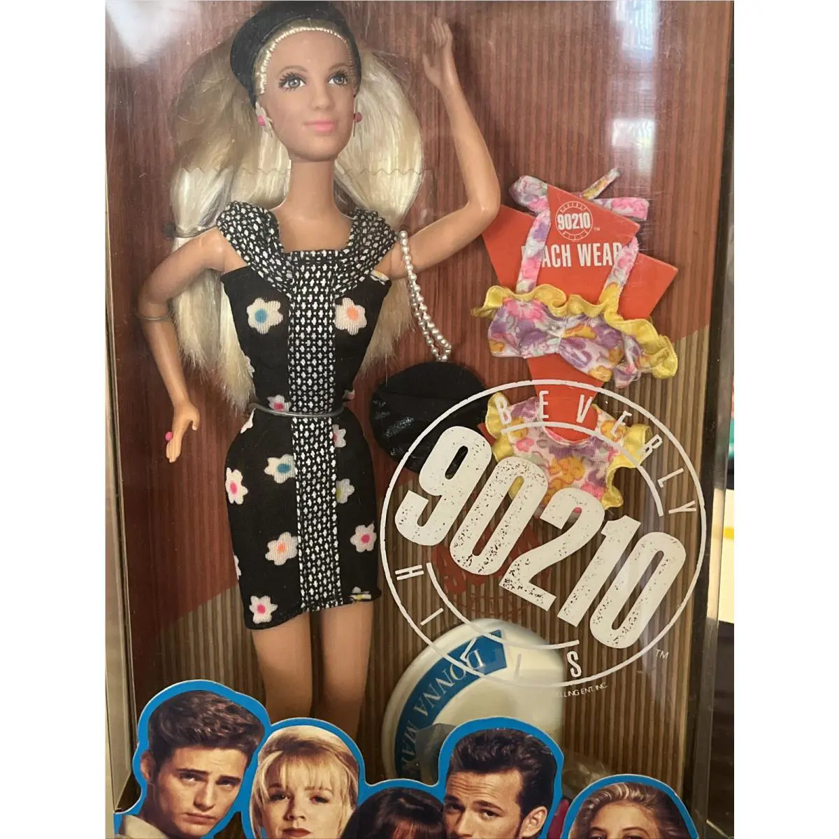 Vtg 91 Mattel Donna Martin Beverly Hills 90210 Doll Tori Spelling Bx Wear