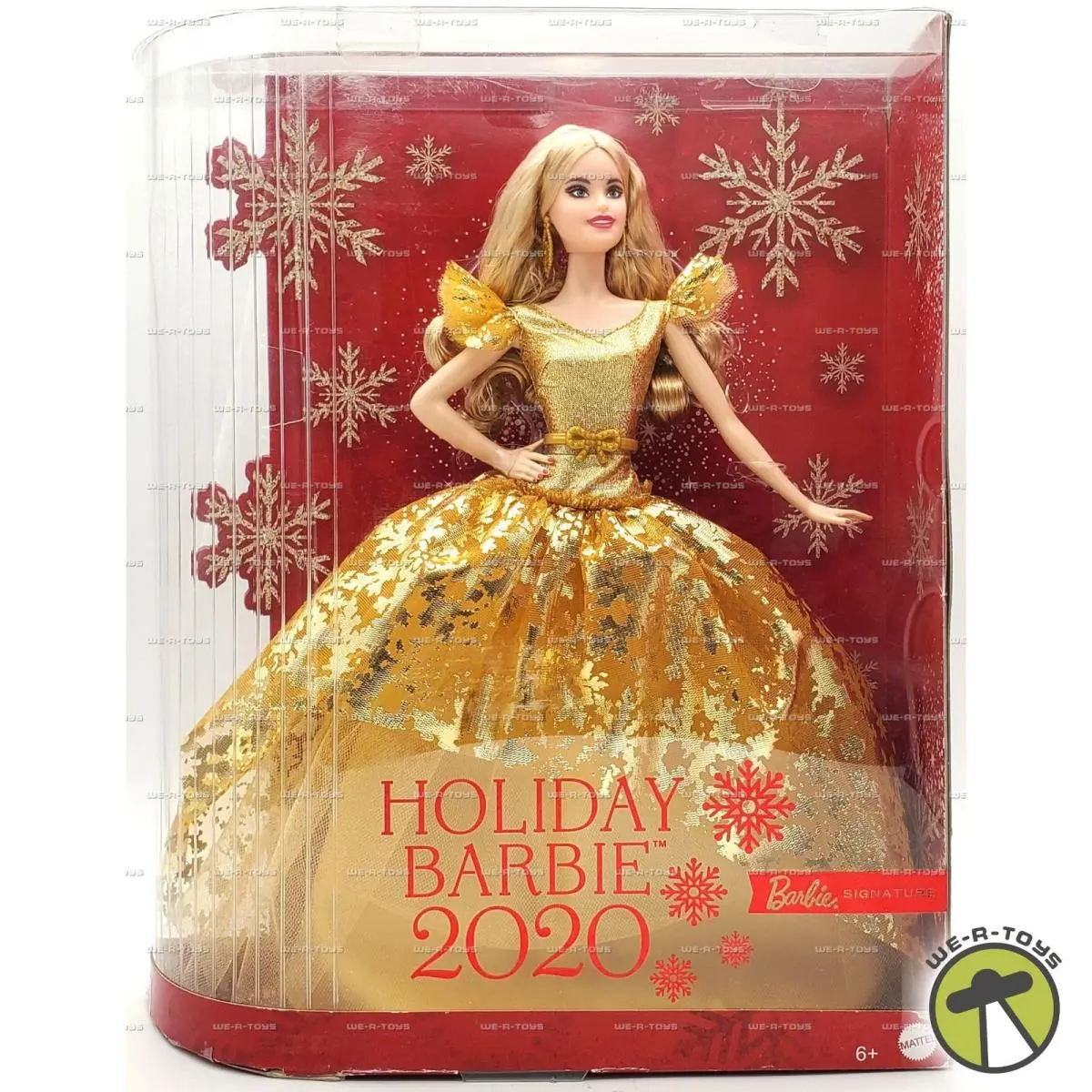 Barbie Signature Holiday 2020 Blonde Doll Mattel GHT54