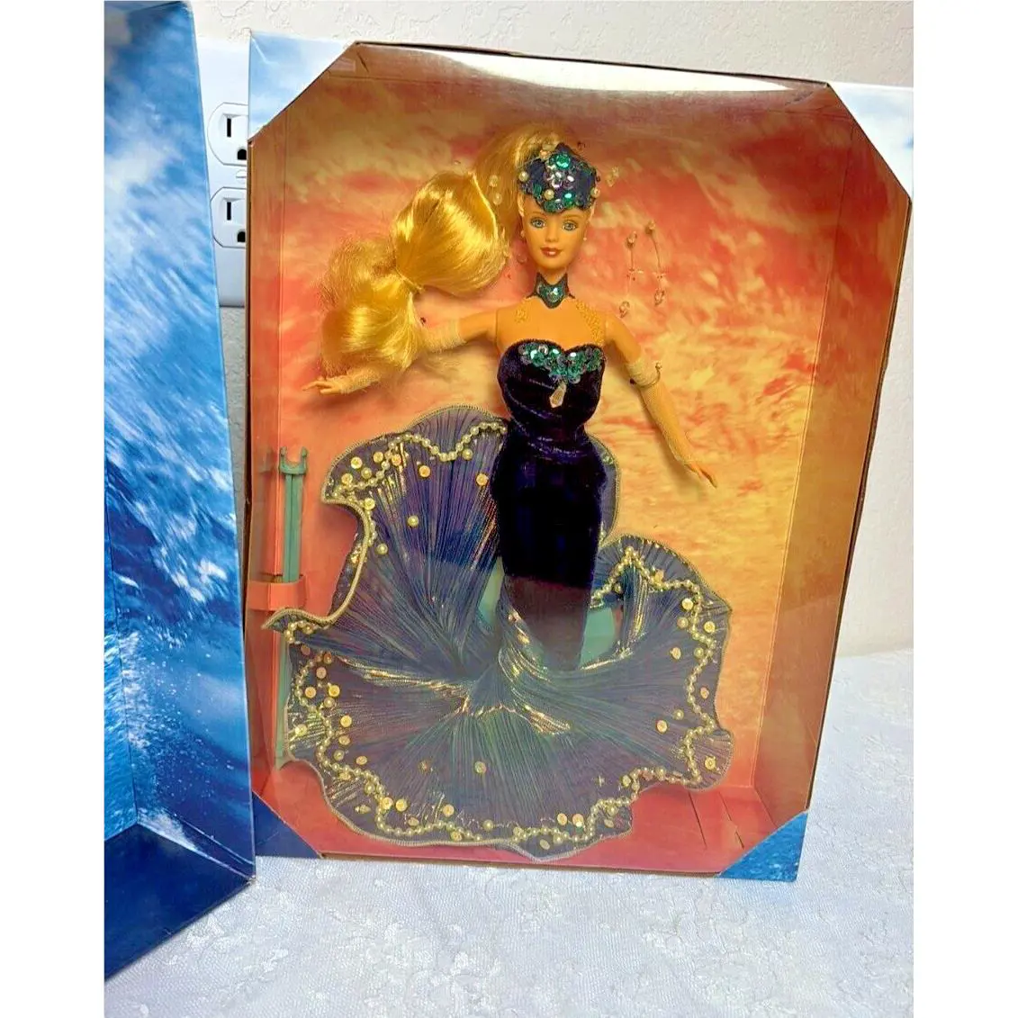 1998 Mattel Water Rhapsody Barbie Essence of Nature Collection