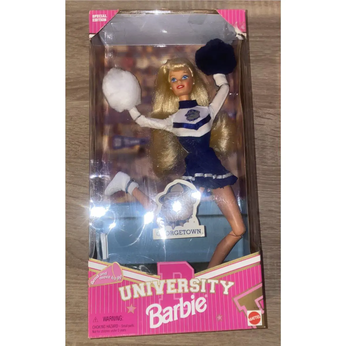 Georgetown University Barbie Doll 1997 Mattel