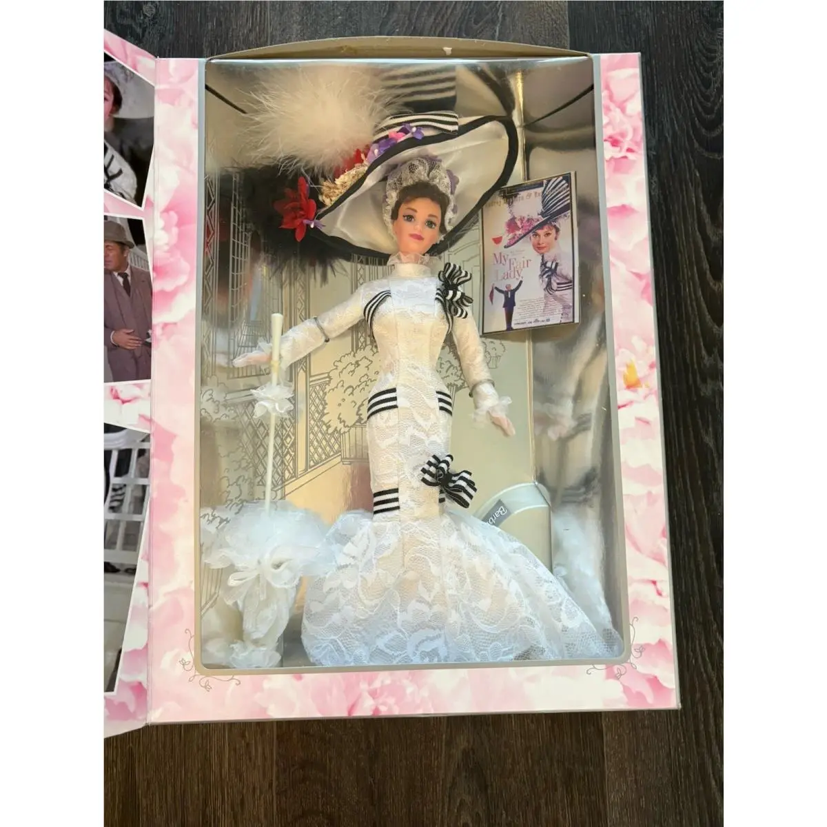 1995 Barbie as Eliza Doolittle in My Fair Lady Embassy Ball Mattel 15497