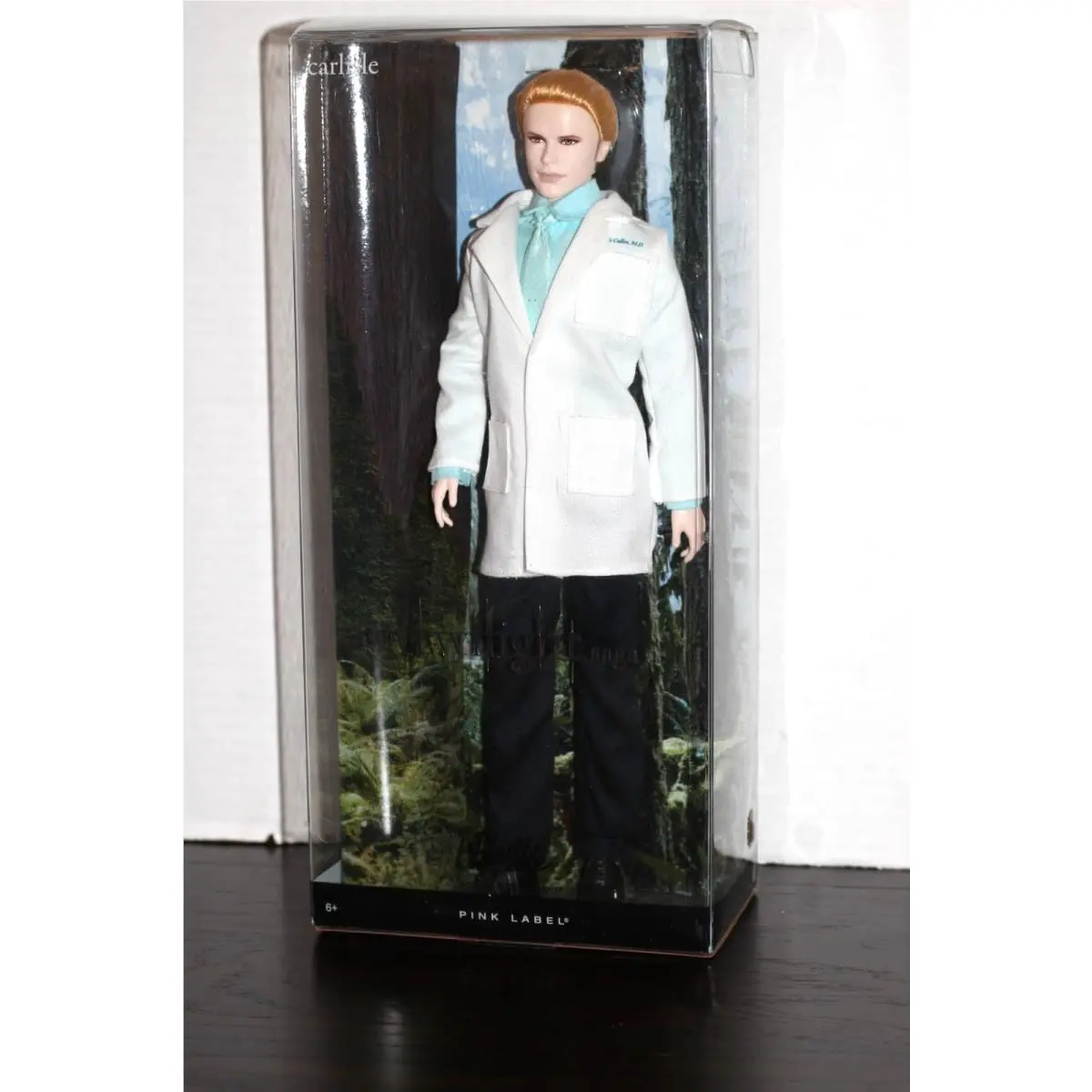 Barbie Twilight Saga Doll Breaking Dawn Carlisle Pink Label Mattel X8246 Nrfb