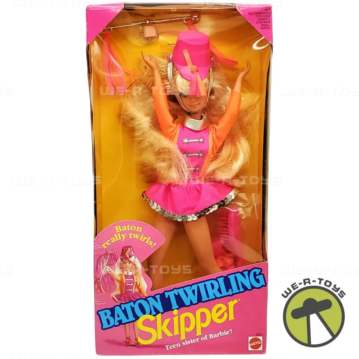 Baton Twirling Skipper Doll Teen Sister of Barbie 1992 Mattel 3931