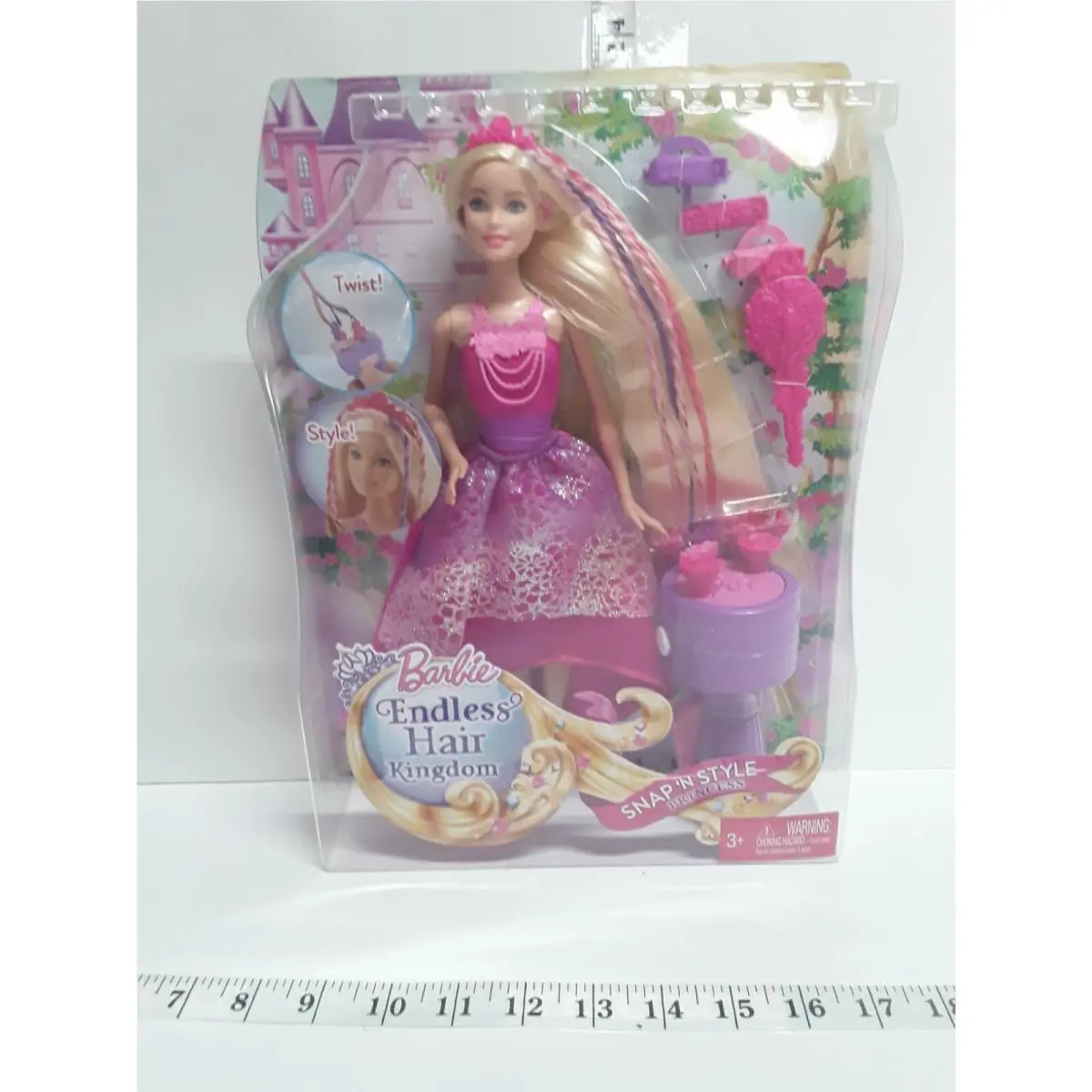 Barbie Endless Hair Kingdom Snap `n Style Princess Doll Mattel