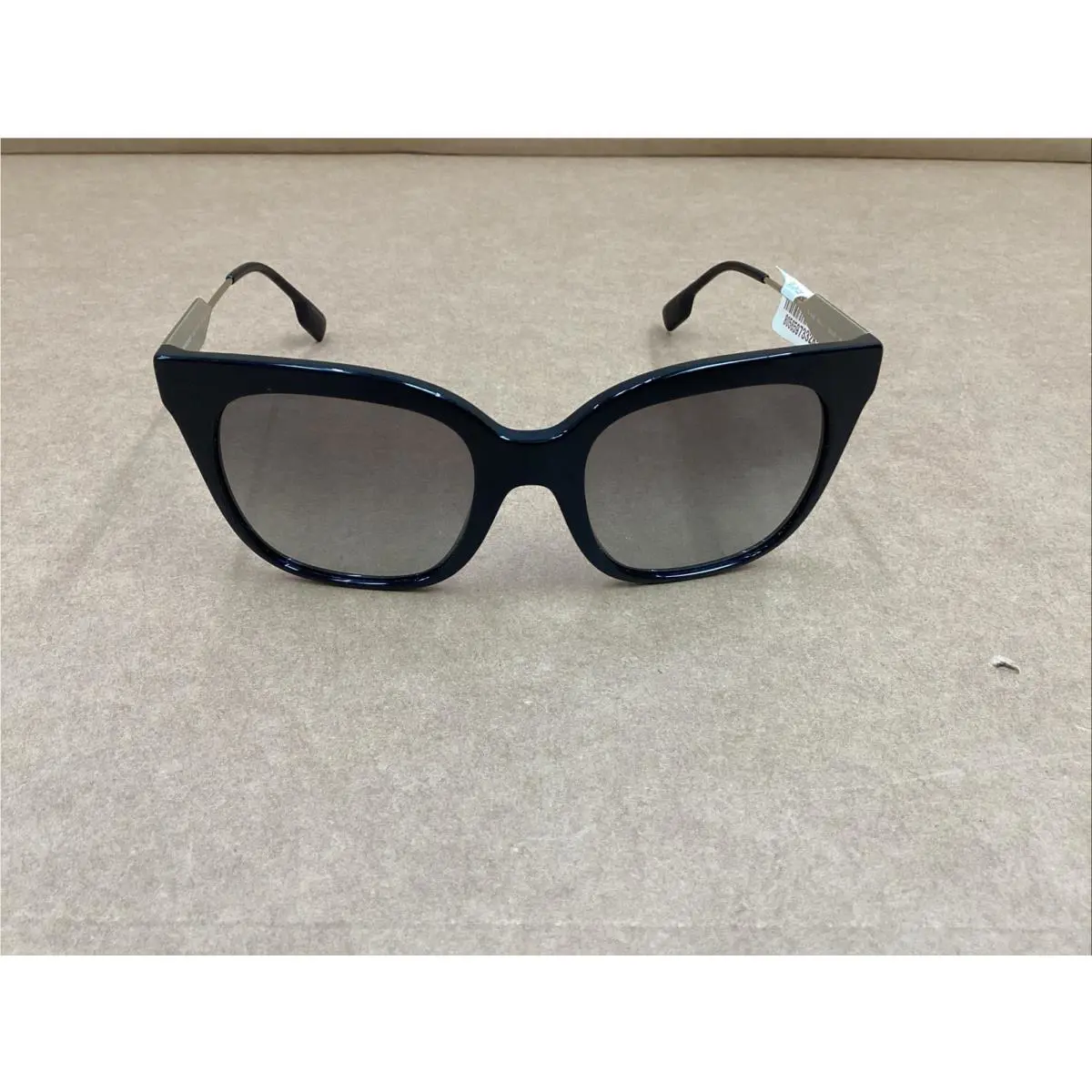 Burberry Evelyn Sunglasses B 4328 3001/11 Black Grey Gradient 52-20-140 Read