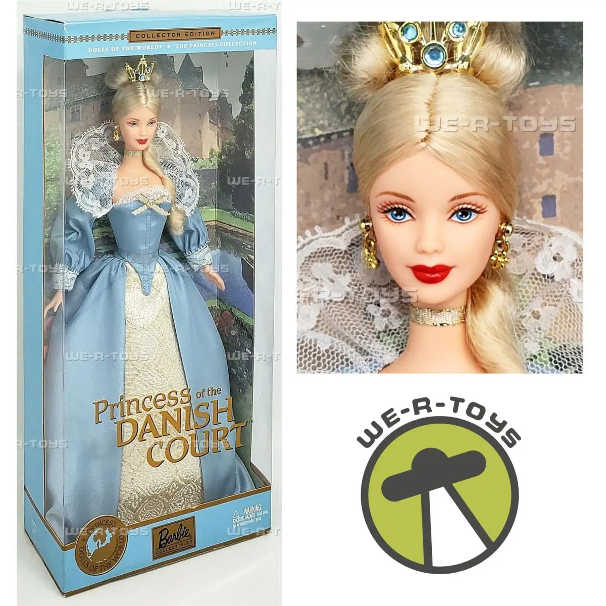 Barbie Princess of The Danish Court Doll Dolls of The World Collection 56216