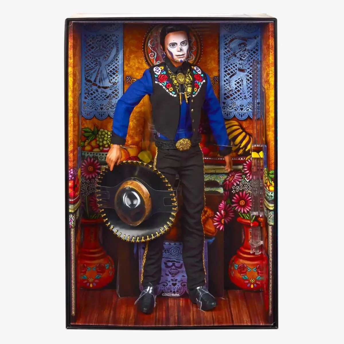 Barbie Signature 2022 Ken Dia DE Muertos Doll Day Of The Dead Mailer