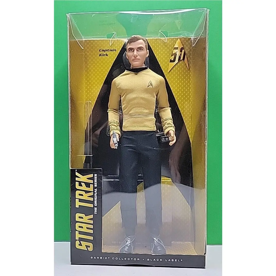 Star Trek Captain Kirk Series 50th Anniversary Barbie Collector