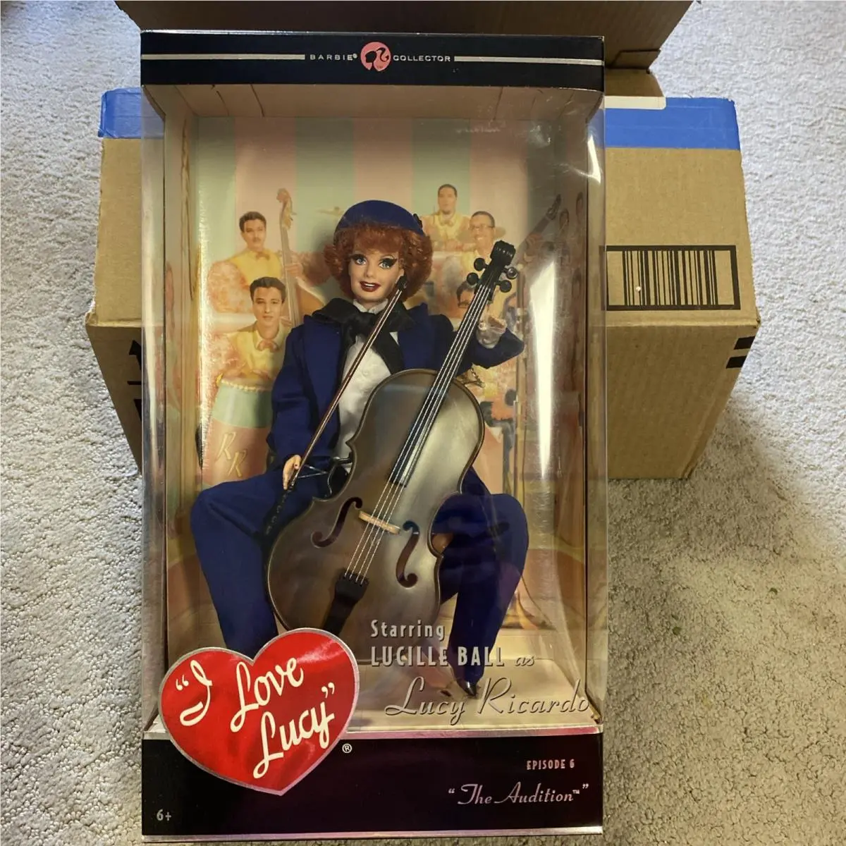 I Love Lucy Barbie Episode 6 The Audition Barbie Collector 2007 F
