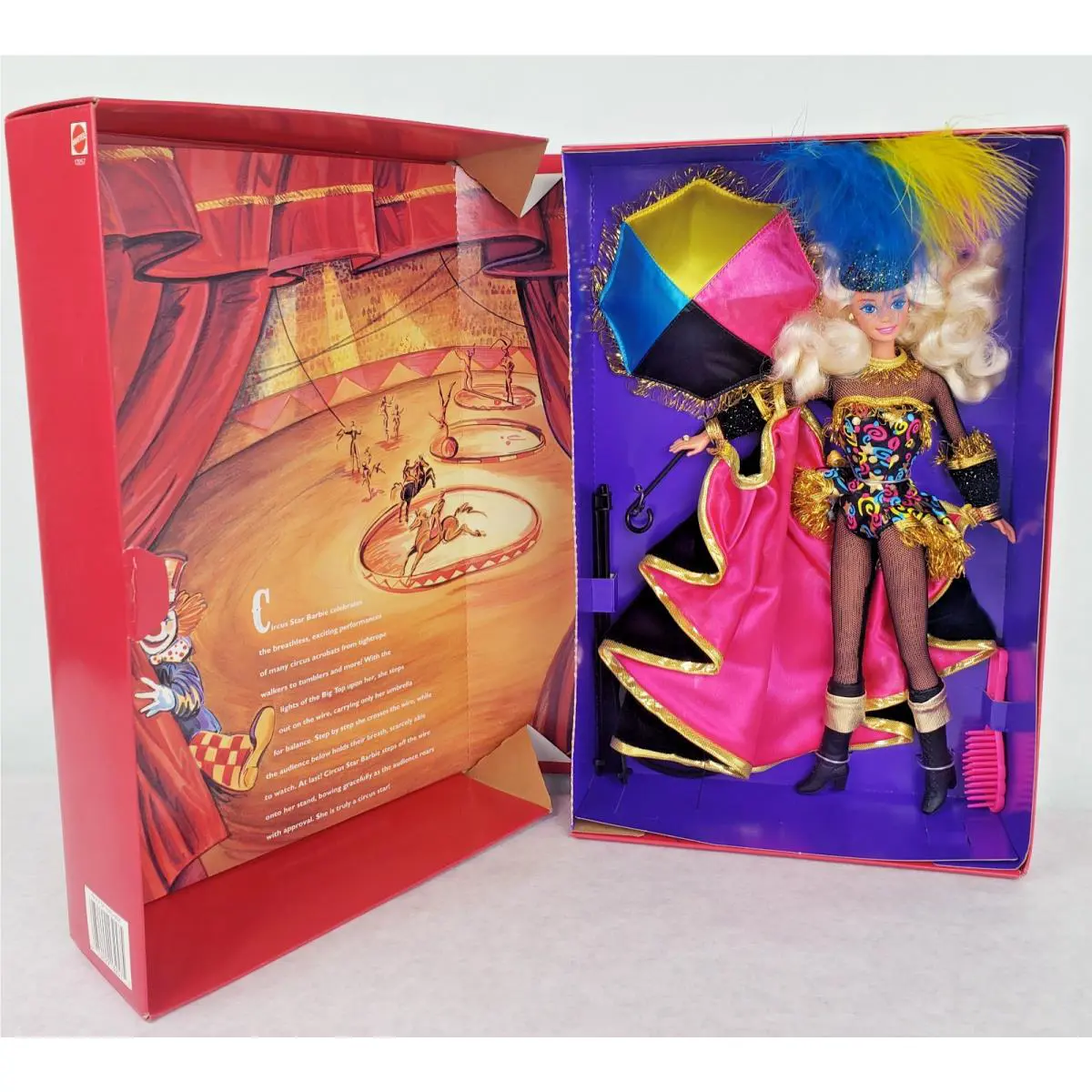 1994 Mattel Circus Star Barbie Doll 13257 Fao Schwarz Limited Edition Nrfb