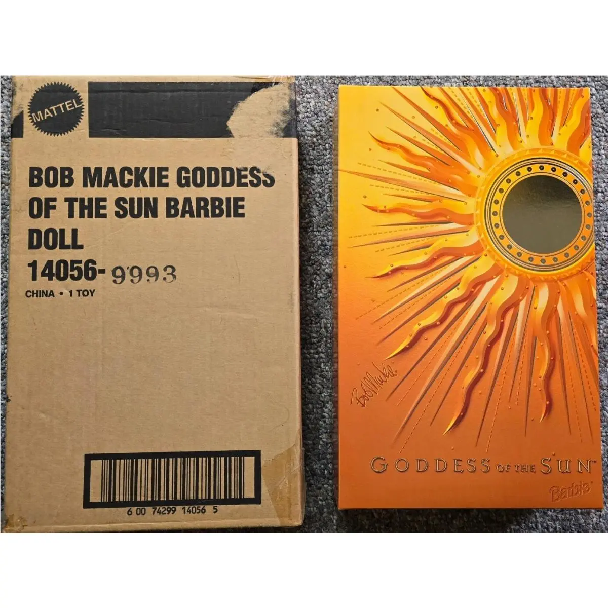 Goddess OF The Sun Barbie Bob Mackie Collection Mattel 14056 Vintage 1995