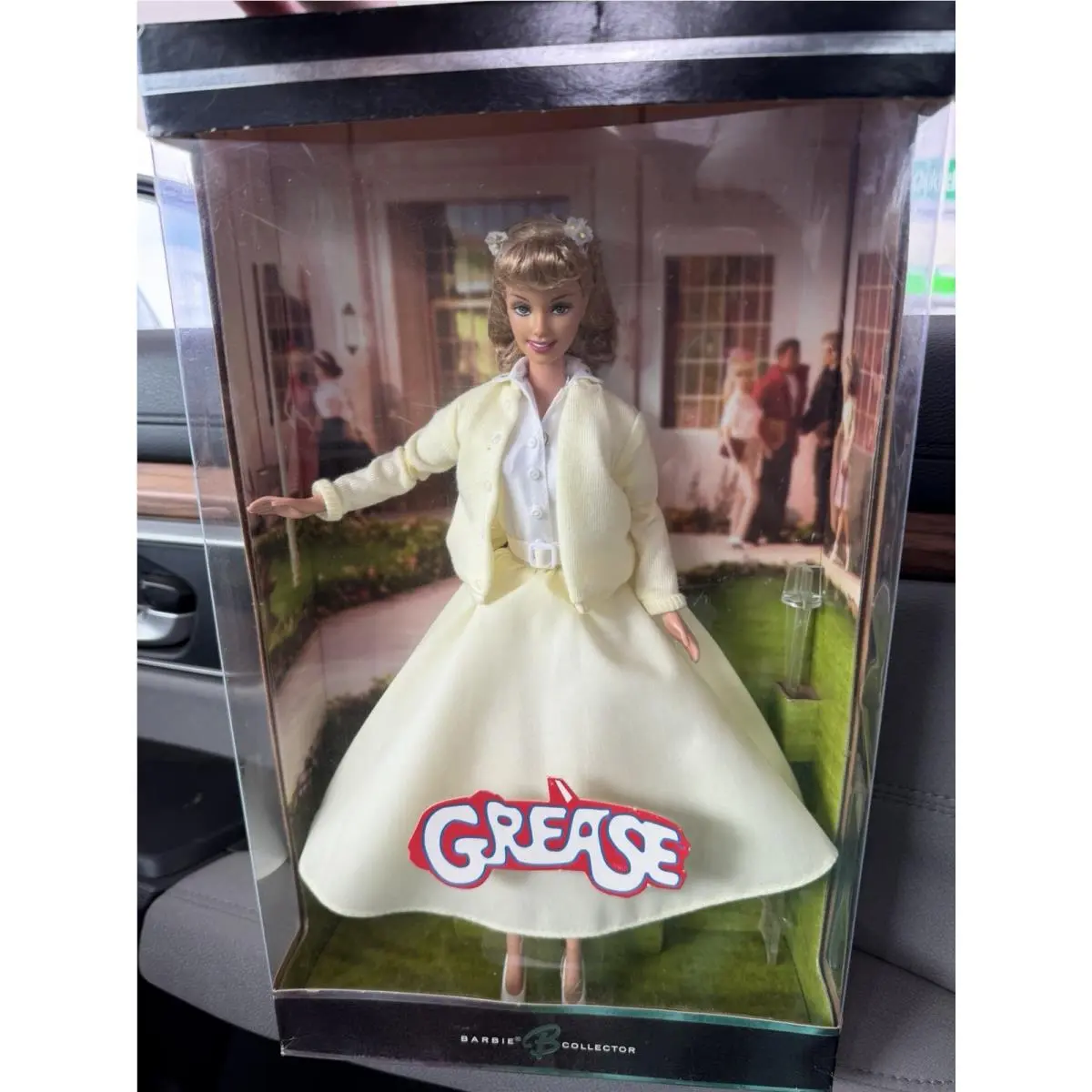 Sandy IN Grease Movie - Mattel Barbie Collector Doll - - Worn Box