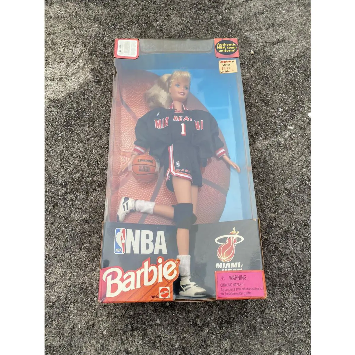 Barbie Nba Miami Heat Doll 1998 Mattel 20694