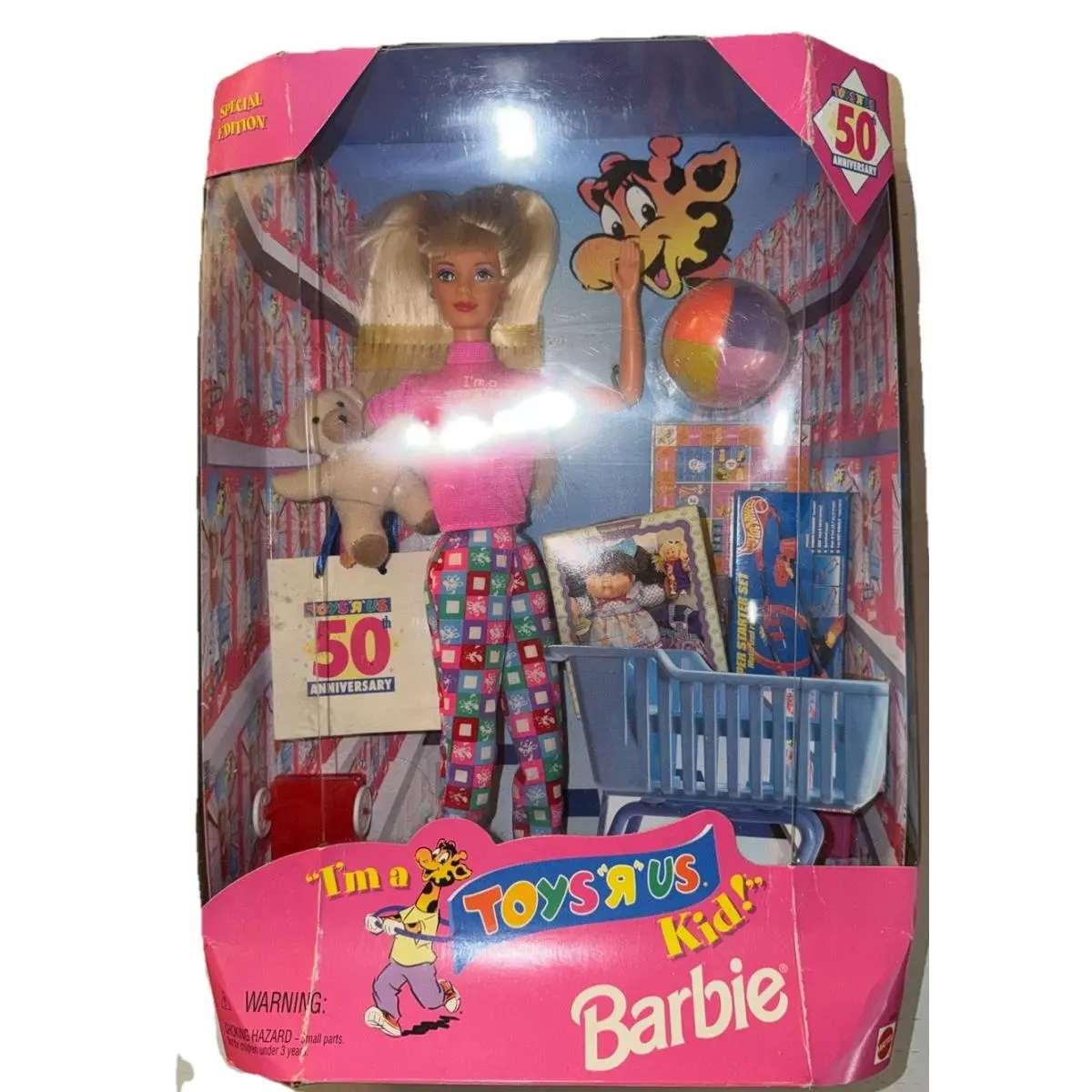 1997 Mattel I`m a Toys R Us Kid Barbie Doll 18895 Nrfb