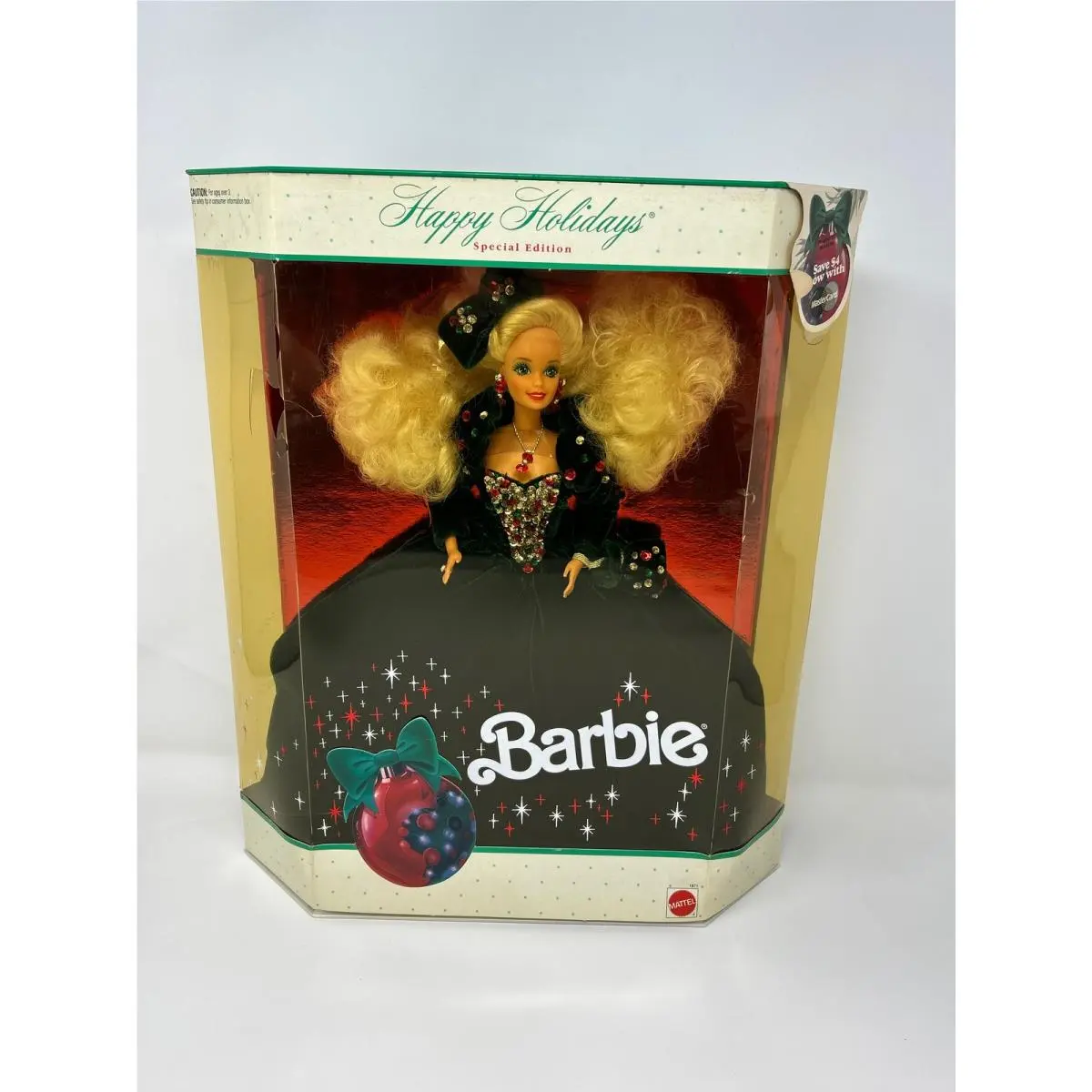 Barbie Holiday Christmas 1991 Happy Holidays Barbie