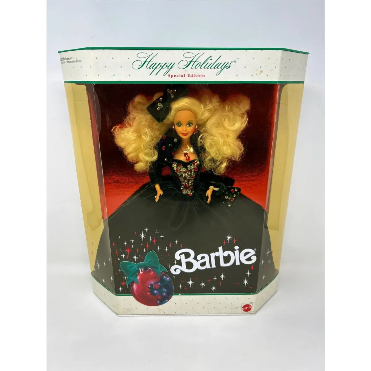 Barbie Holiday Christmas 1991 Happy Holidays Barbie