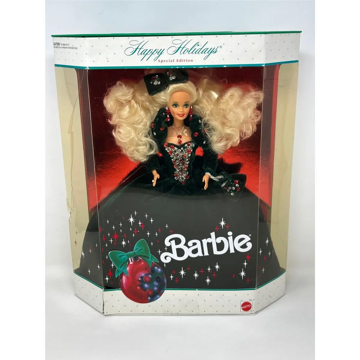 Barbie Holiday Christmas 1991 Happy Holidays Barbie