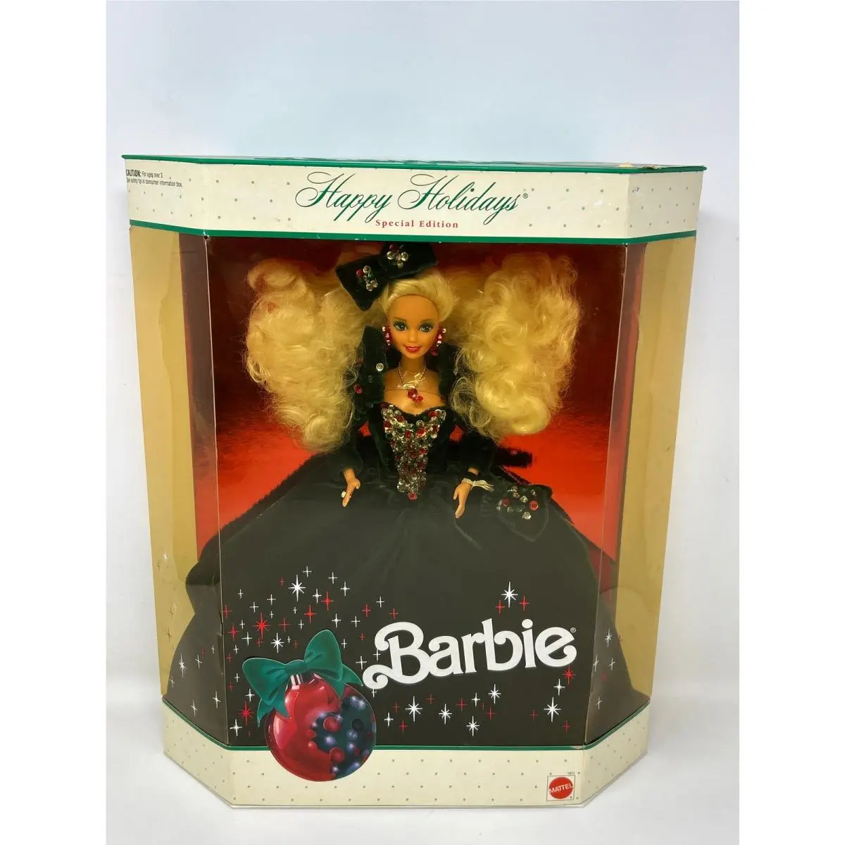 Barbie Holiday Christmas 1991 Happy Holidays Barbie