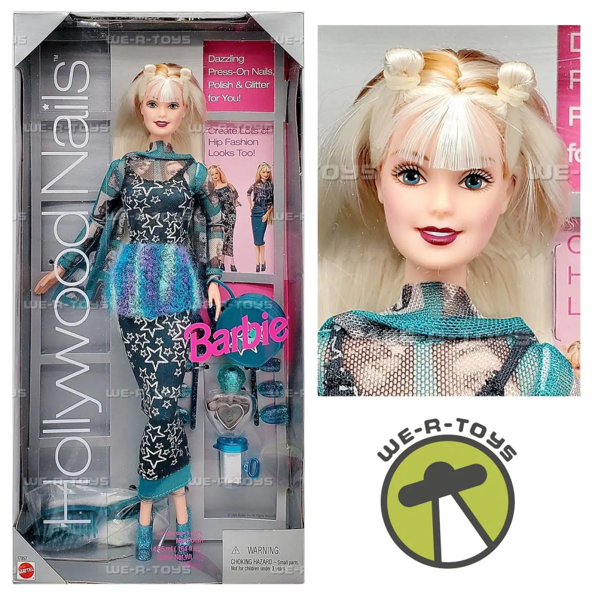 Hollywood Nails Barbie Doll 1999 Mattel 17857