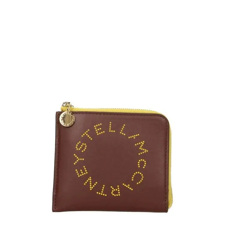 Stella Mccartney Wallet with Logo and Zip