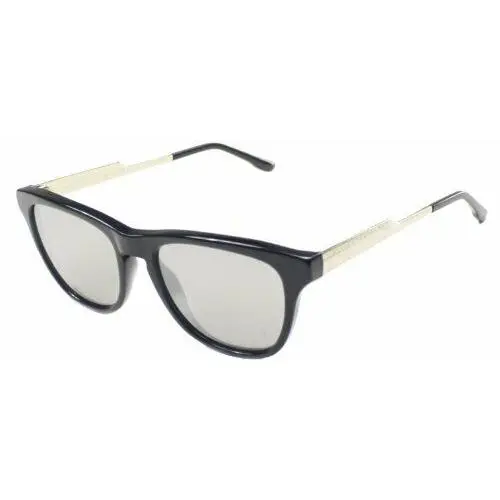 Stella Mccartney Women`s Keyhole Bridge in Black/silver Mirror Lens Sunglasses by Stella McCartney