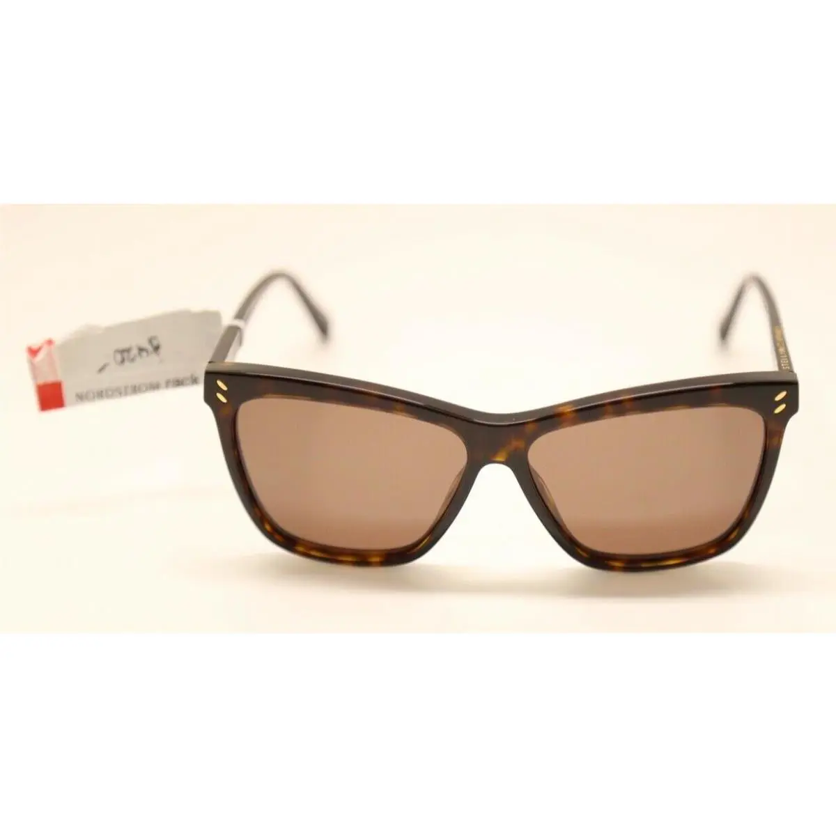 Stella Mccartney SC0085S 002 Brown Tortoise/brown Lens 57mm Sunglasses 870 by Stella McCartney