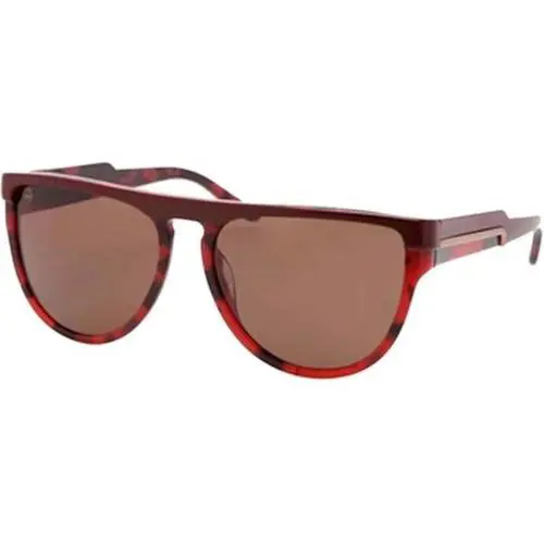 Stella Mccartney SM4043-2081/73 Red Marble / Red Tinted Sunglasses by Stella McCartney