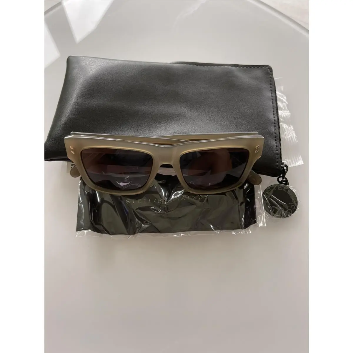 Stella Mccartney Grey Gray Brown Wayfair SC0105S 53 18 150 Sunglasses by Stella McCartney