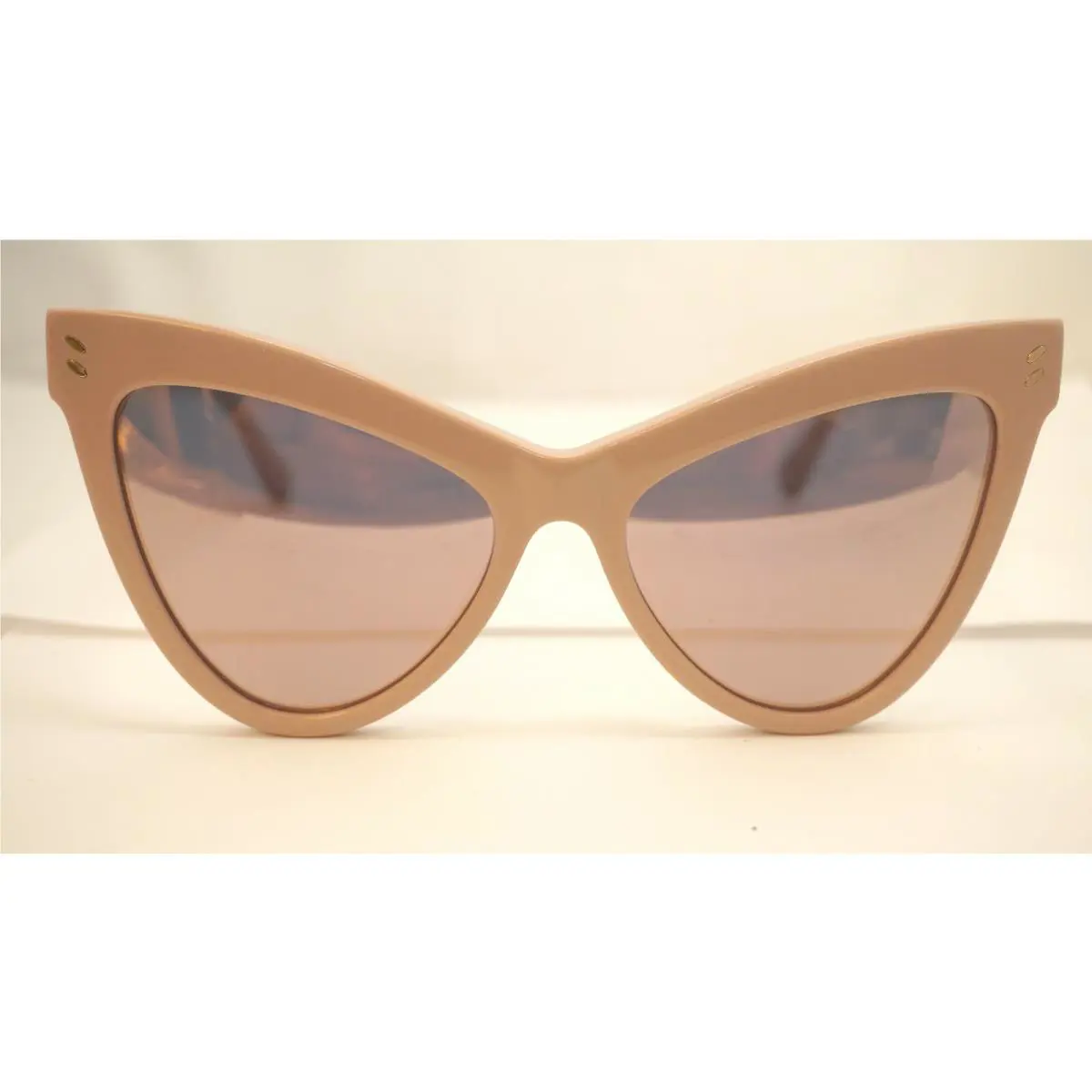 Stella Mccartney Sunglasses Cateye Pink Pink Mirror SC0034S 003 55 18 145 by Stella McCartney