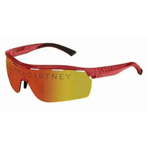Stella Mccartney SC0152S-013 Burgundy Red / Red Photochromic Sunglasses