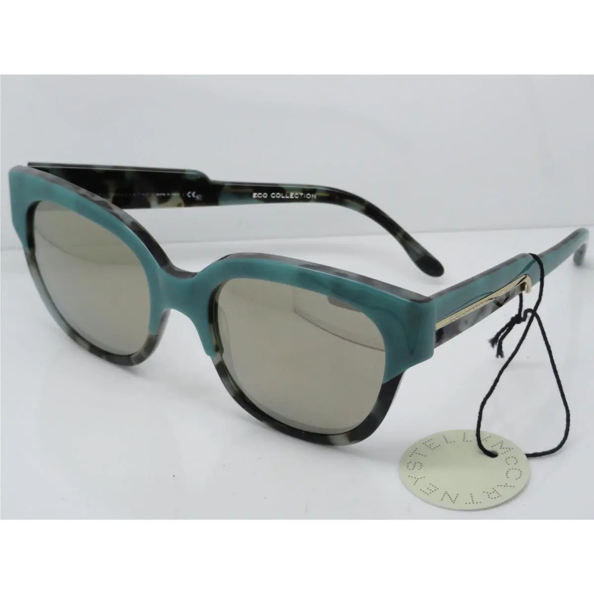 Stella Mccartney SM 4050 2099/5A Blue-tortoise Mirror 55mm Sunglasses by Stella McCartney