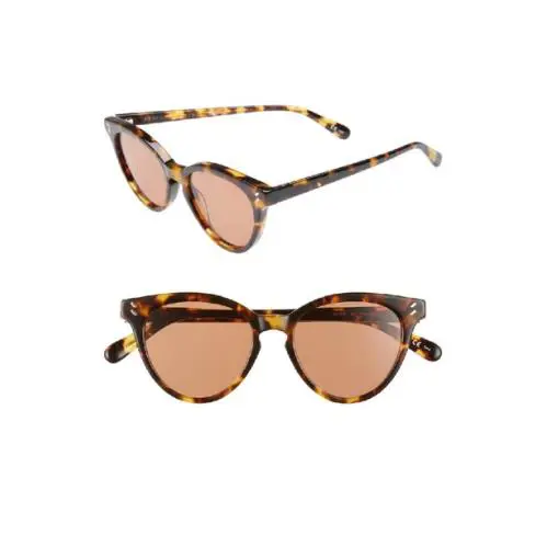 Stella Mccartney 50mm Round Sunglasses Medium Havana 50 18 145 by Stella McCartney