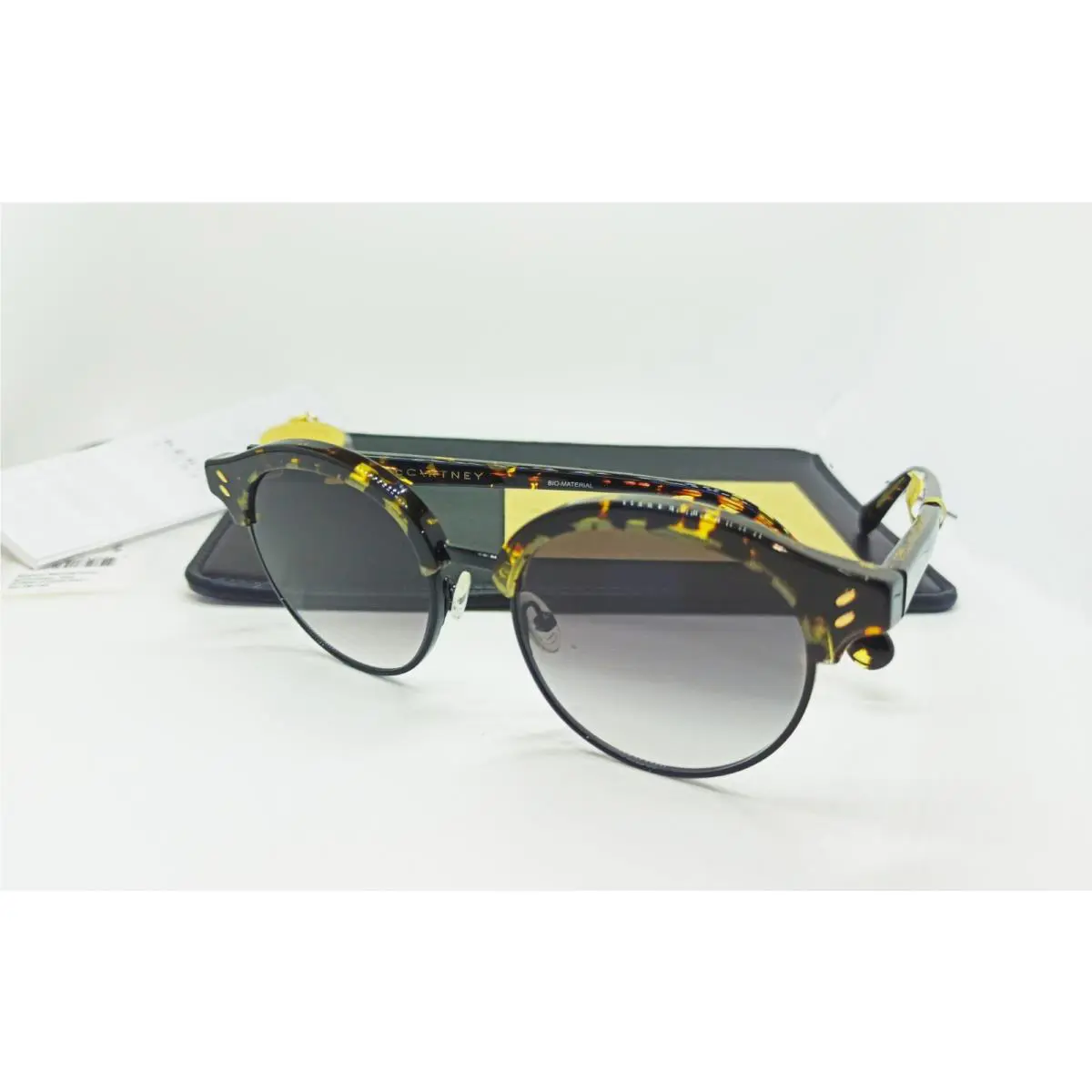 Stella Mccartney Sunglasses SC0120SI 003 Havana / Gray Gradient by Stella McCartney
