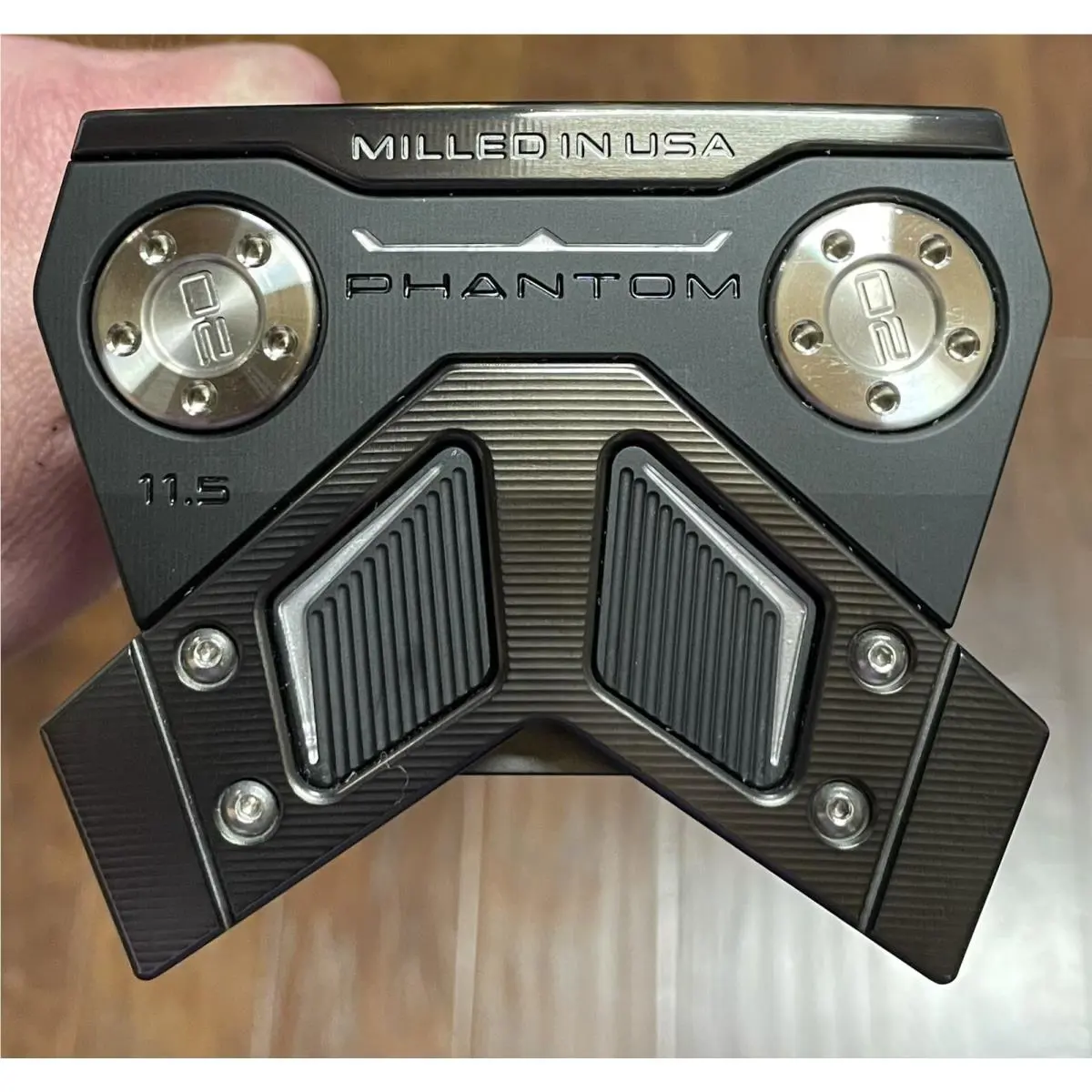Scotty Cameron  - Phantom 11.5 - 2025 - Xtreme Dark Finish - DLC - Black, Lie Angle: Black 2