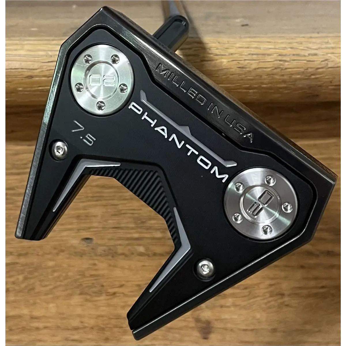 Scotty Cameron  - Phantom 7.5 - 2025 - Xtreme Dark Finish - DLC - Black, Lie Angle: Black 0