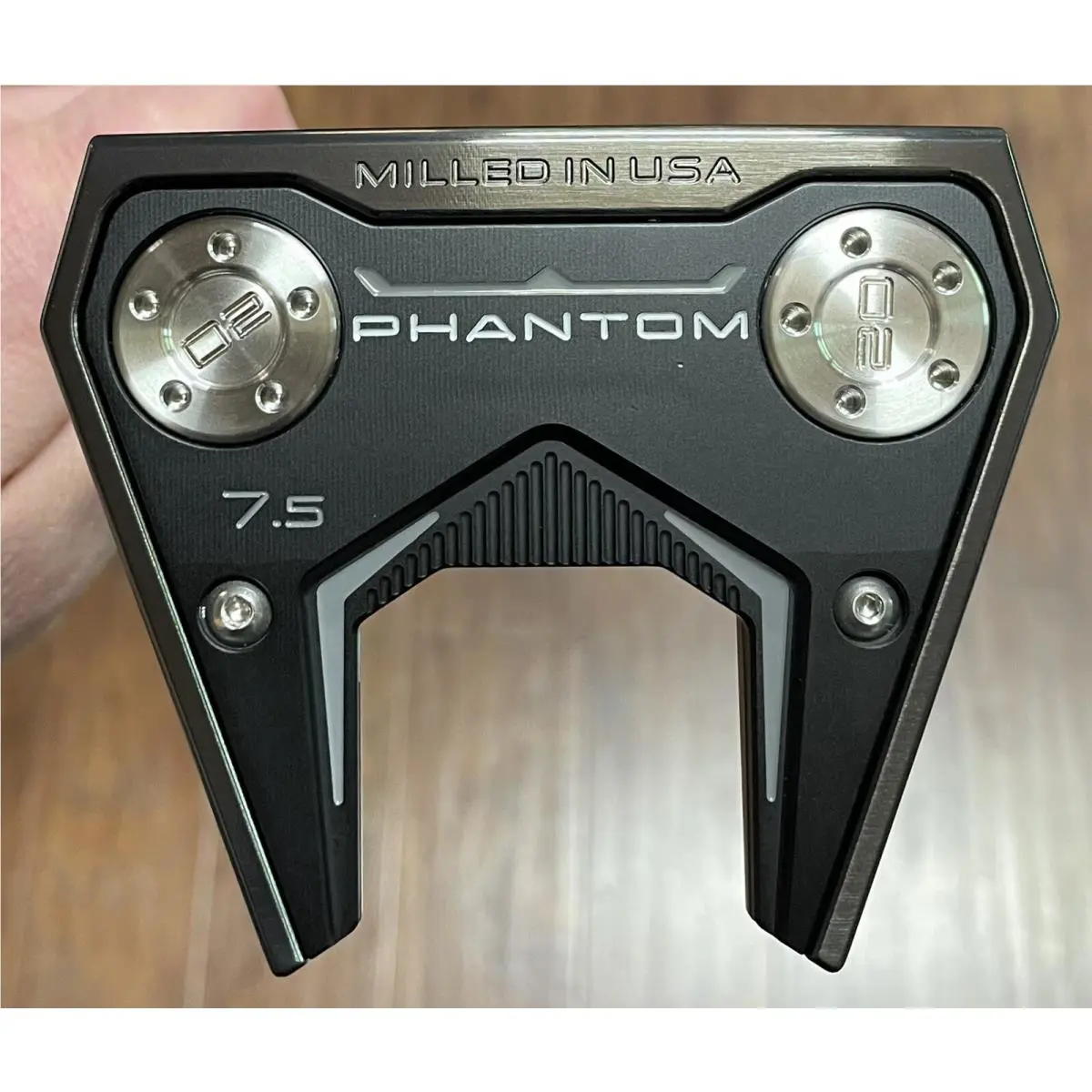 Scotty Cameron  - Phantom 7.5 - 2025 - Xtreme Dark Finish - DLC - Black, Lie Angle: Black 2