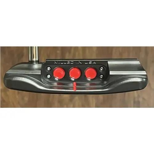 Scotty Cameron  - Studio Style Catalina - 2025 - SCS - Xtreme Dark Finish - DLC - Red, Lie Angle: Black 1