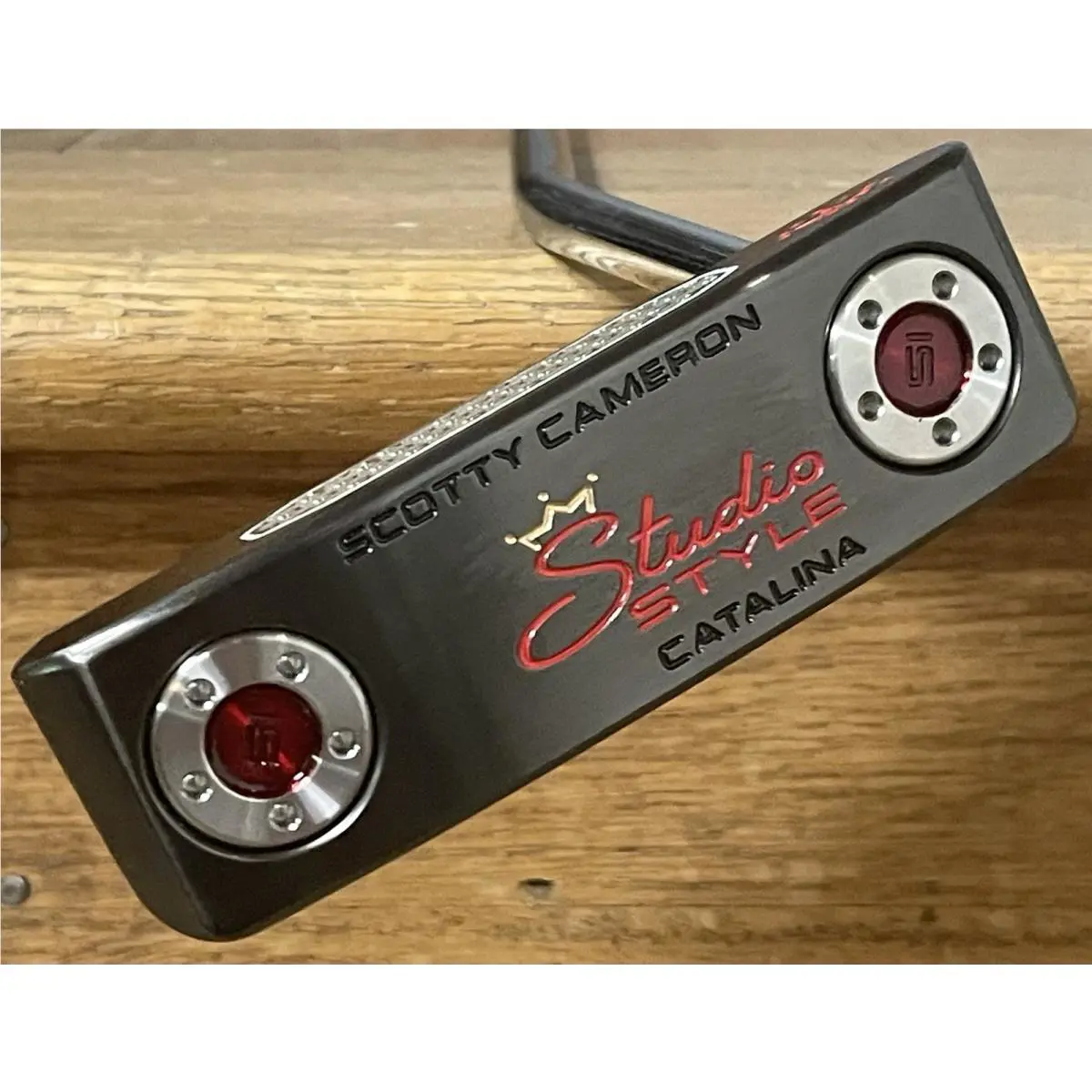 Scotty Cameron  - Studio Style Catalina - 2025 - SCS - Xtreme Dark Finish - DLC - Red, Lie Angle: Black 2