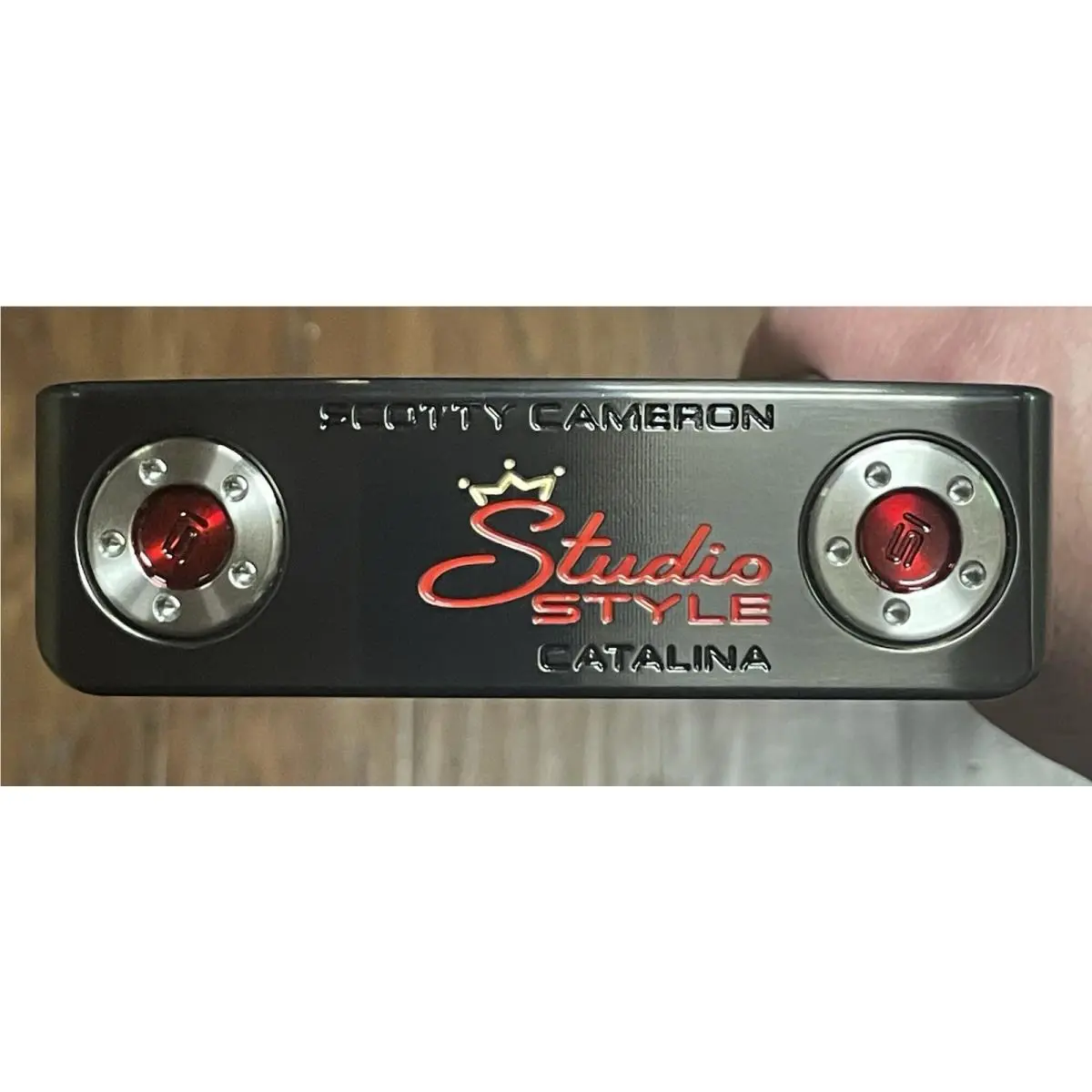 Scotty Cameron  - Studio Style Catalina - 2025 - SCS - Xtreme Dark Finish - DLC - Red, Lie Angle: Black 5