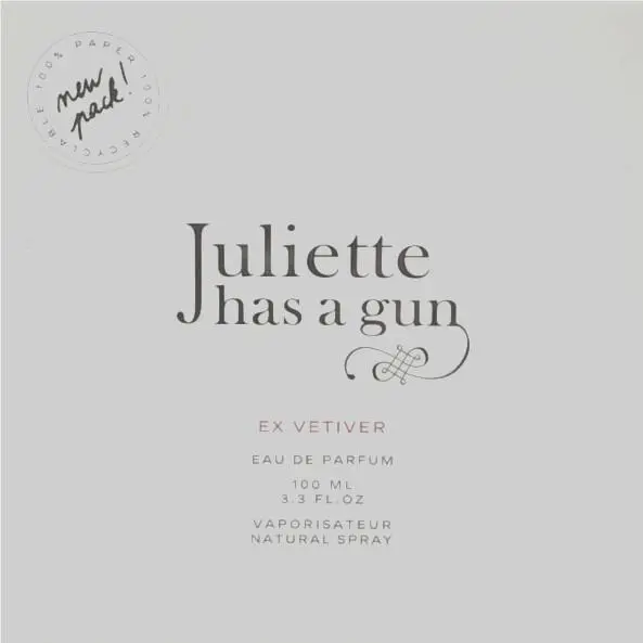 Juliette Has A Gun EX Vetiver Eau De Parfum Spray For Men 3.3 Oz / 100 ml