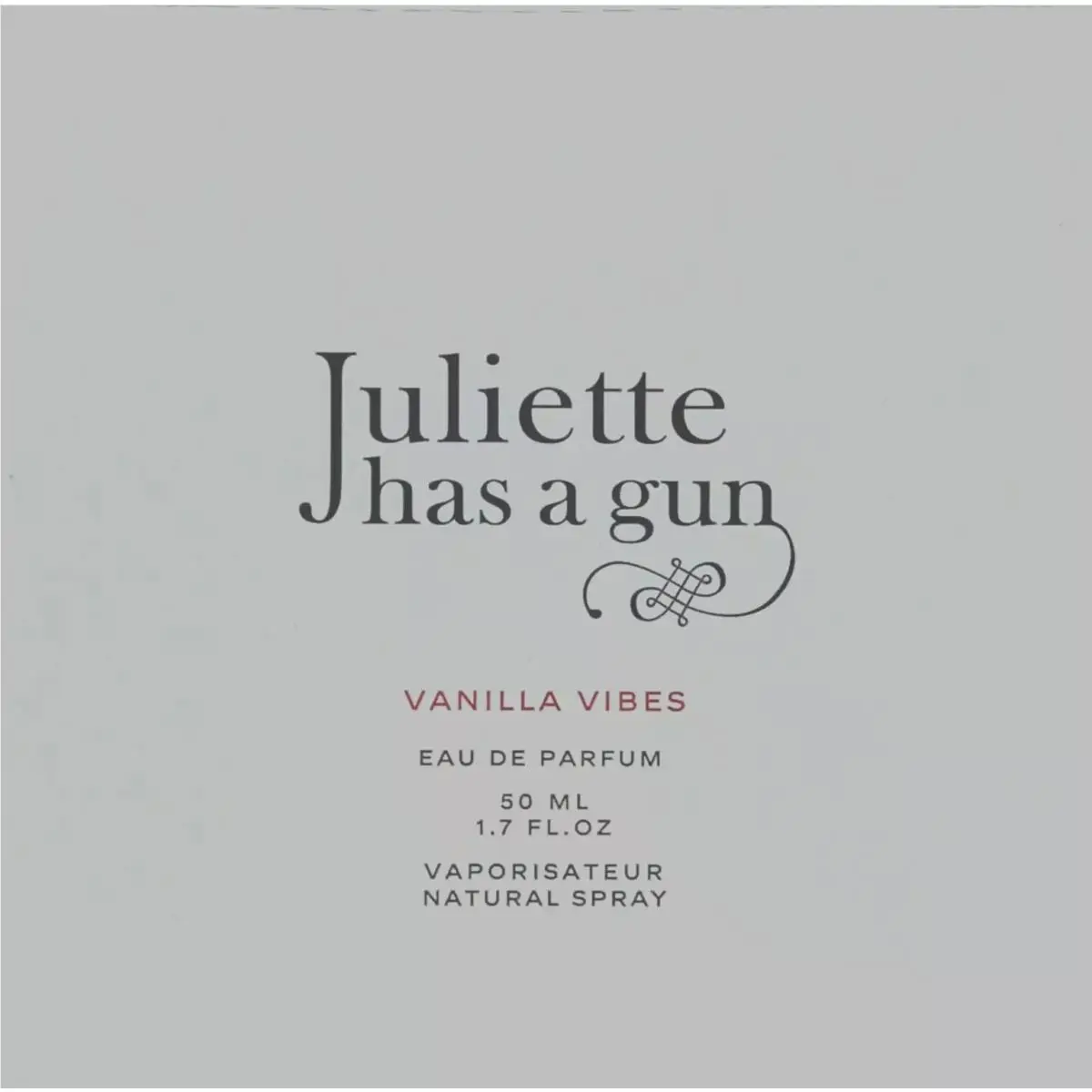 Juliette Has A Gun Vanilla Vibes Eau DE Parfum Spray 1.7 Oz / 50 ml
