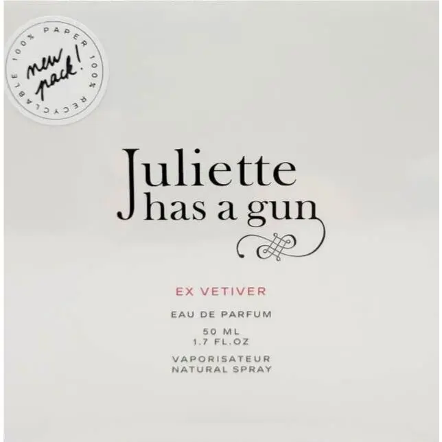 Juliette Has A Gun EX Vetiver Eau De Parfum Spray For Men 1.7 Oz / 50 ml