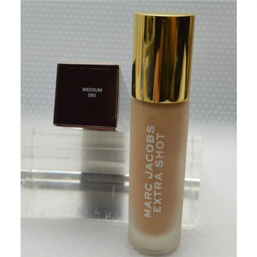 Cafe Extra Shot Caffeine Concealer Foundation 16ml. /0.54fl oz Medium 260 by Marc Jacobs