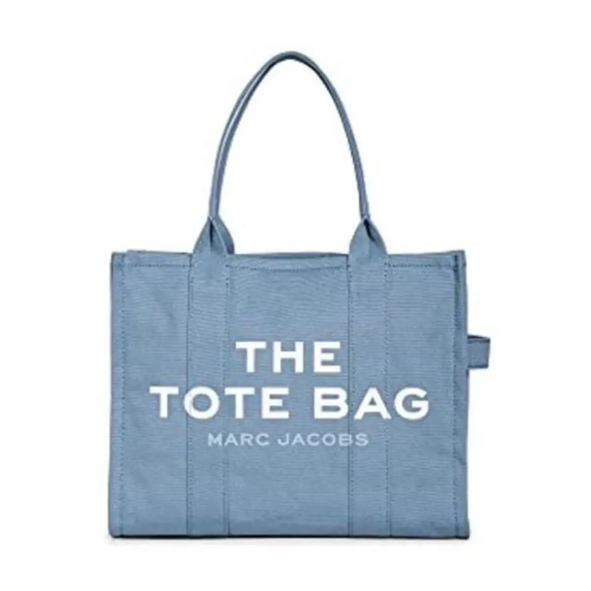 Marc Jacobs The Large Tote Blue Shadow Model M0016156-481 Box 5-36-44 Upc 4469 - Handle/Strap: Blue, Hardware: Black, Exterior: Blue