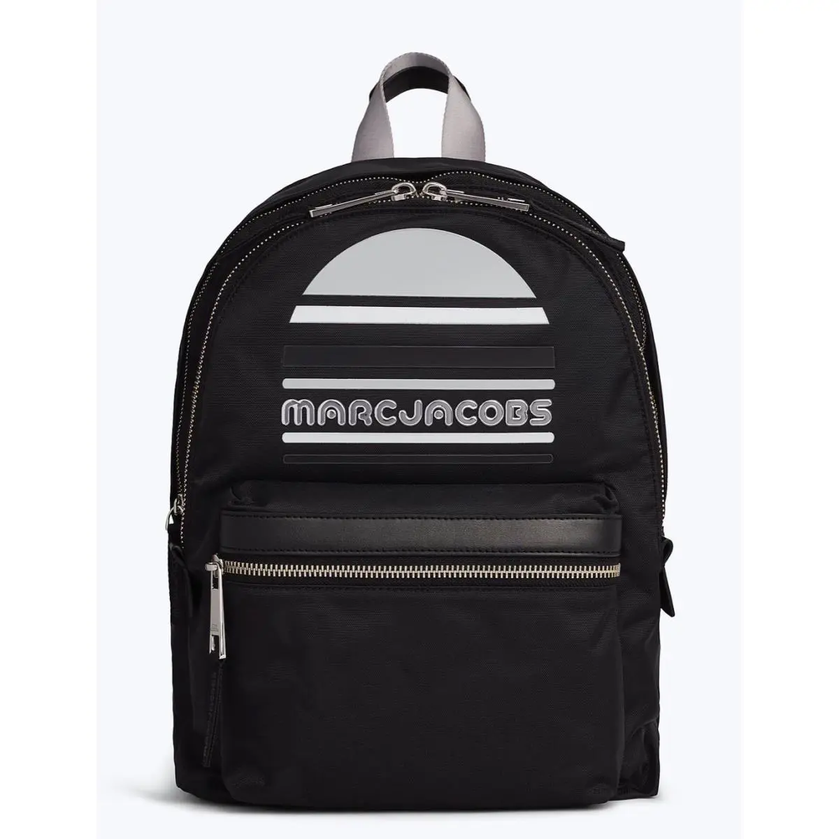 Marc Jacobs Trek Pack Large Logo Backpack Black