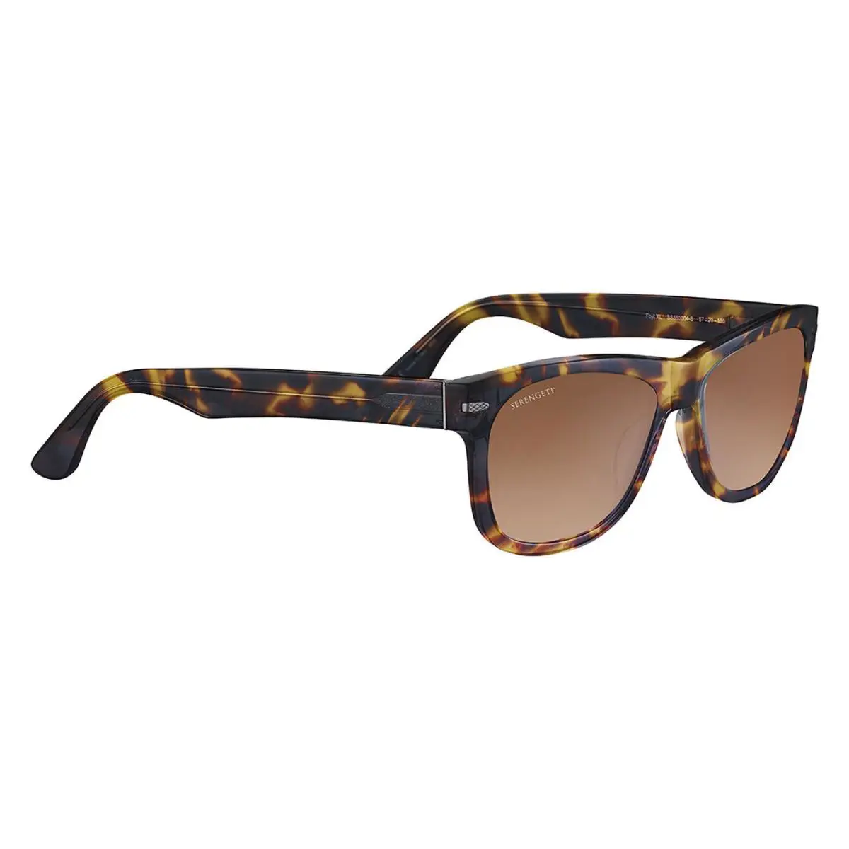 Serengeti Foyt Large Sunglasses - Polarized Mineral Glass Lenses SS550002/TortHavana/Drivers