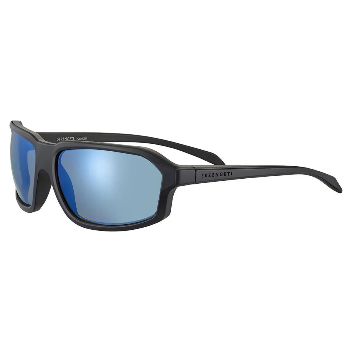 Serengeti Hext Sunglasses - Photochromic Polarized Lenses SS571003/MatteBlack/555nmBlue